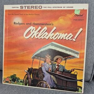 Vintage Rodgers and Hammerstein's Oklahoma! Vinyl Record